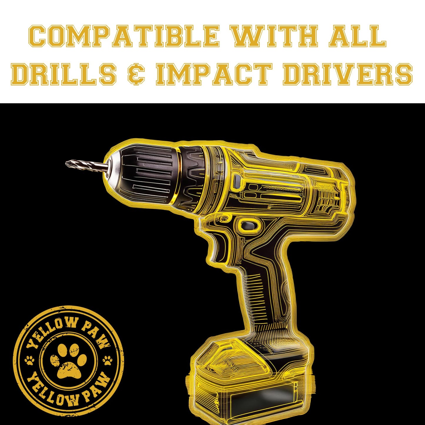 3/4 Inch Drill Bit for Metal - Industrial Grade M35 Cobalt Titanium Aluminum Nitrite - 3/4" Diameter & Total Length of 6" with Working Length of 3" Easily Drill Into Metal, Steel, & Aluminum