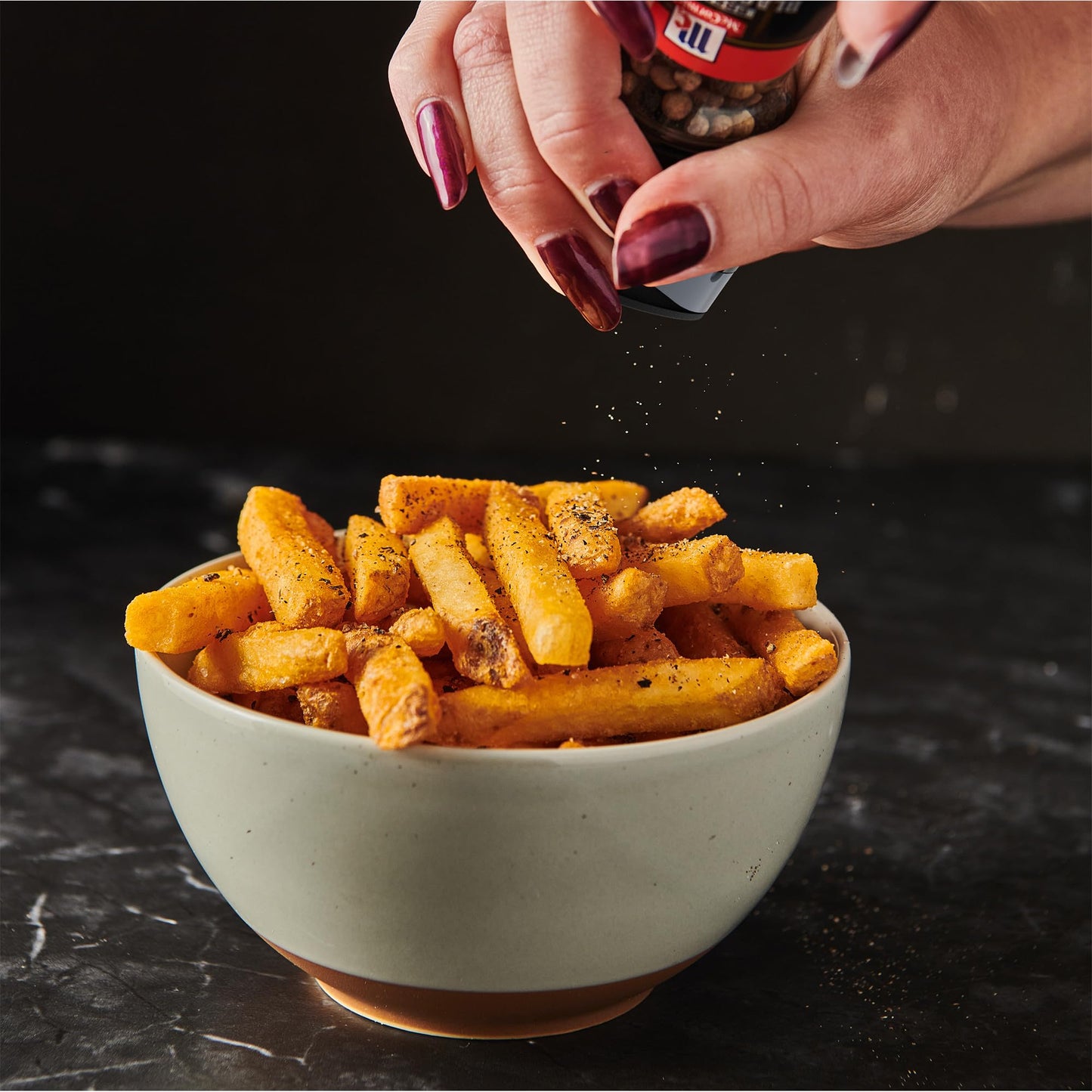 McCormick Salt & Pepper Grinder Variety Pack, Himalayan Pink Salt, Sea Salt, Black Peppercorn, and Peppercorn Medley, 6.47 oz