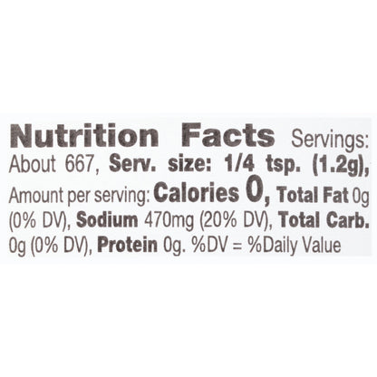 McCormick Fine Ground Mediterranean Sea Salt, 28.25 oz