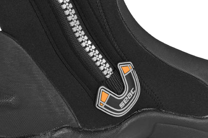 SEAC Pro HD, 6mm Neoprene Wetsuit Boots with Side Zipper