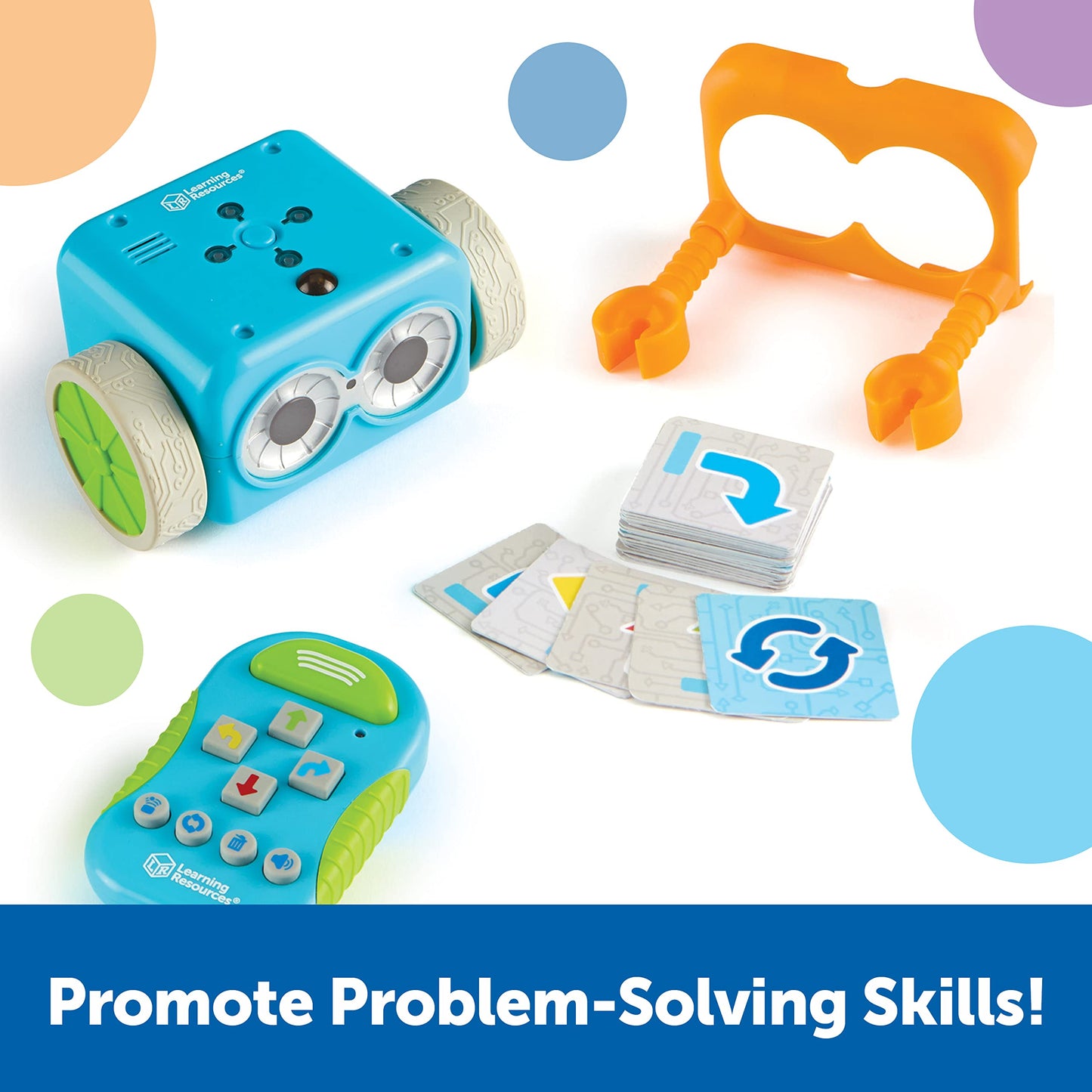 Learning Resources Botley the Coding Robot - Code Games for Boys and Girls, Robotics for Kids, STEM Programming, Scientific Building Toys, Engineering Gift Set