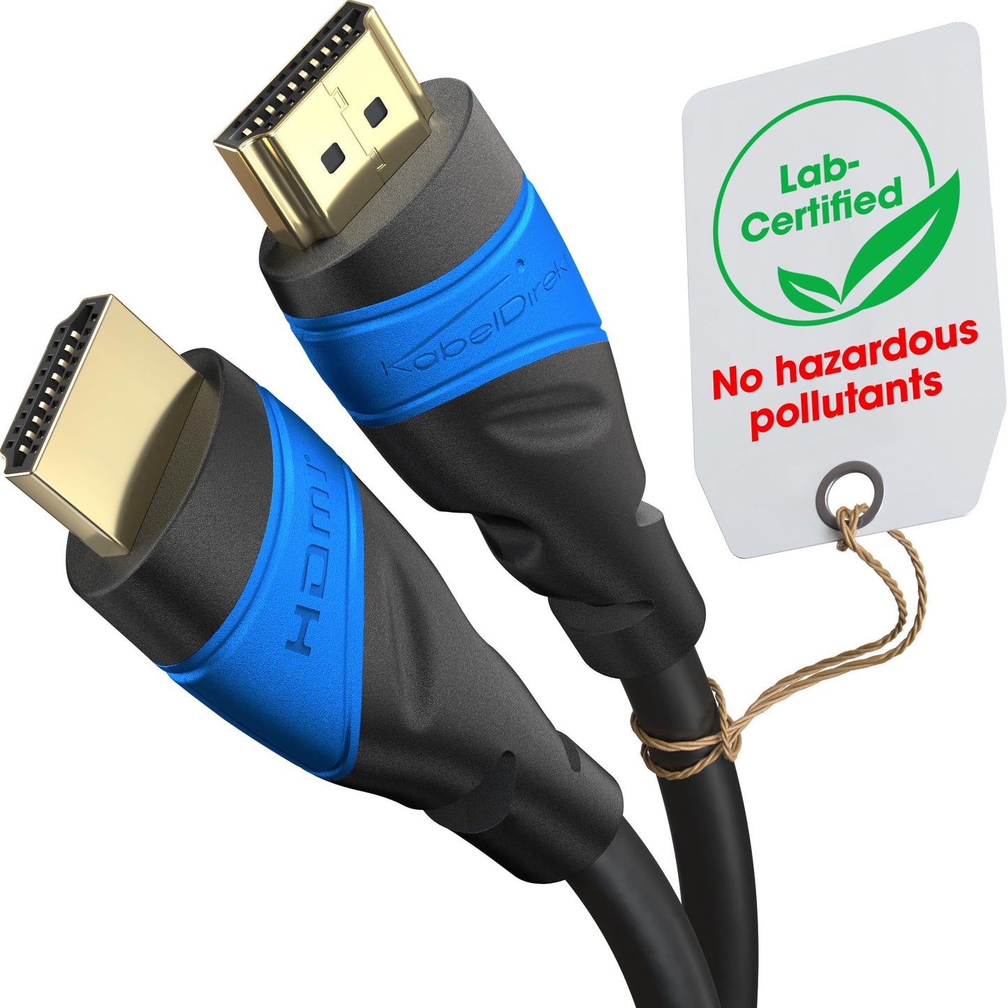 KabelDirekt – 8K / 4K HDMI Cable – 6ft & More HDMI Cables (0.5ft–75ft) – German-Engineered HDMI Cord – Supports 10K/8K@60Hz/4K@120Hz – HDMI Cable for Playstation3/4/5, HDTV, PC, Xbox, Switch