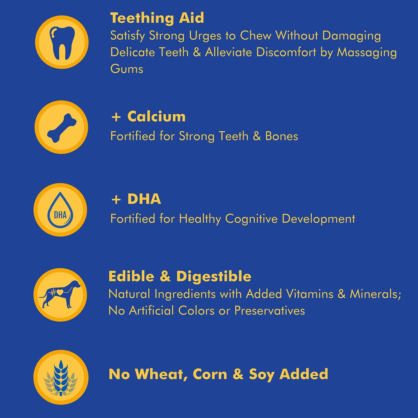 N-Bone Puppy Teething Ring Chicken Flavor (1 Pack Of 6 Rings) (113048)