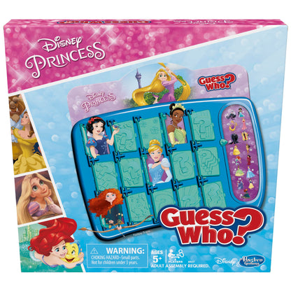 Hasbro Gaming Guess Who? Disney Princess Edition Kids Board Game, Fun Game for Families and Kids Ages 5 and Up, Preschool Games (Amazon Exclusive)