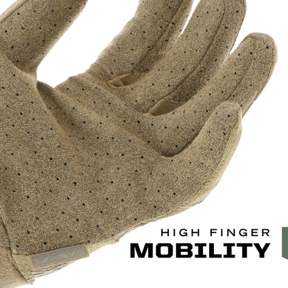 Mechanix Wear Specialty Vent Tactical Gloves - Ventilated Precision Fit High-Dexterity Field Work Gloves - Touchscreen Compatible & Machine Washable - Large - Coyote Tan