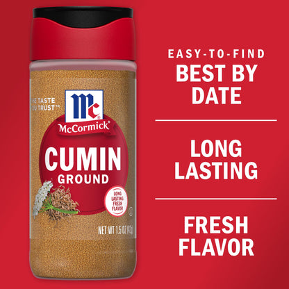 McCormick Ground Cumin, 1.5 Oz