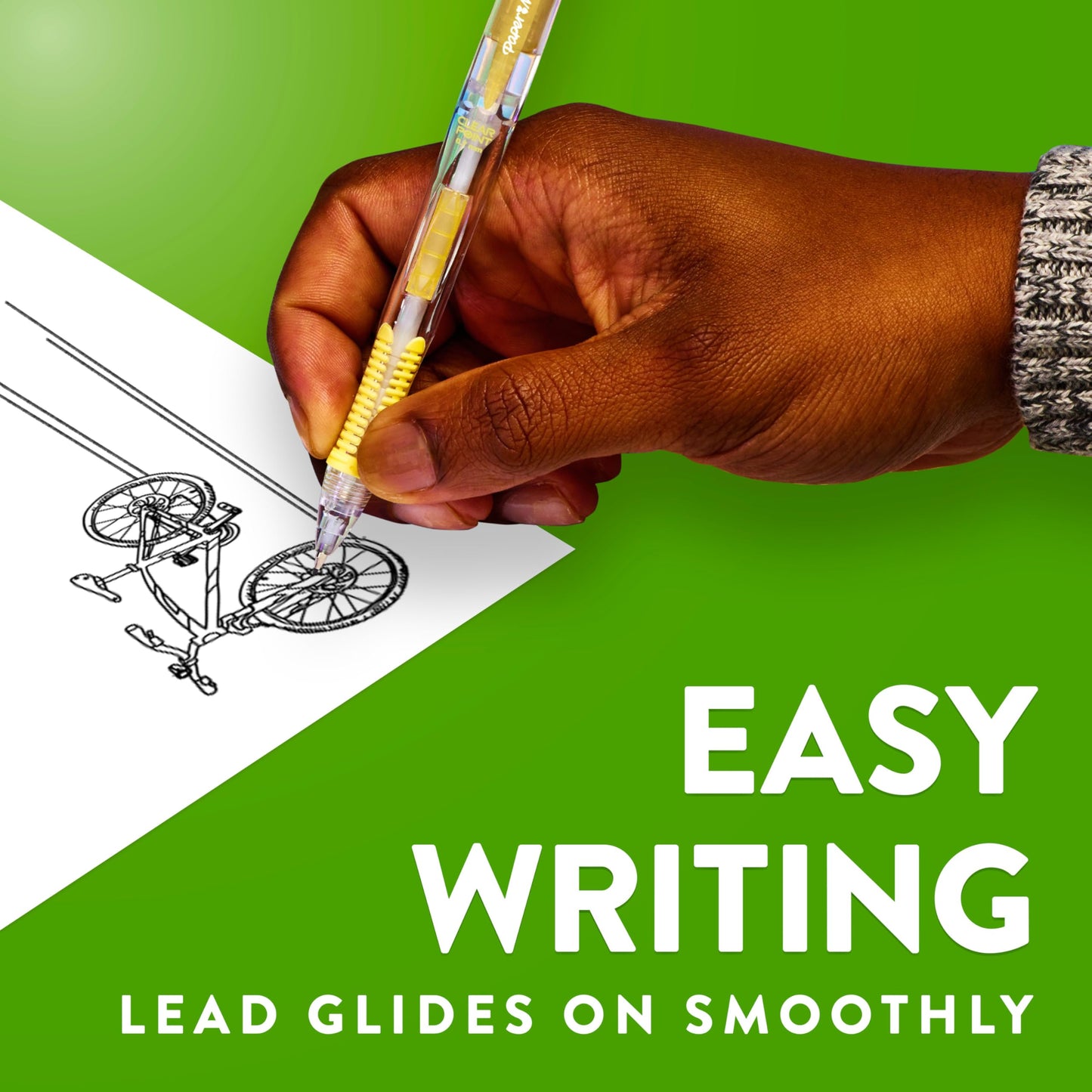 Paper Mate Clearpoint Mechanical Pencils 0.7mm HB #2 Pencil Set Art Supplies Teacher Supplies Sketching Pencils Drafting College School Black Barrels 4 Count