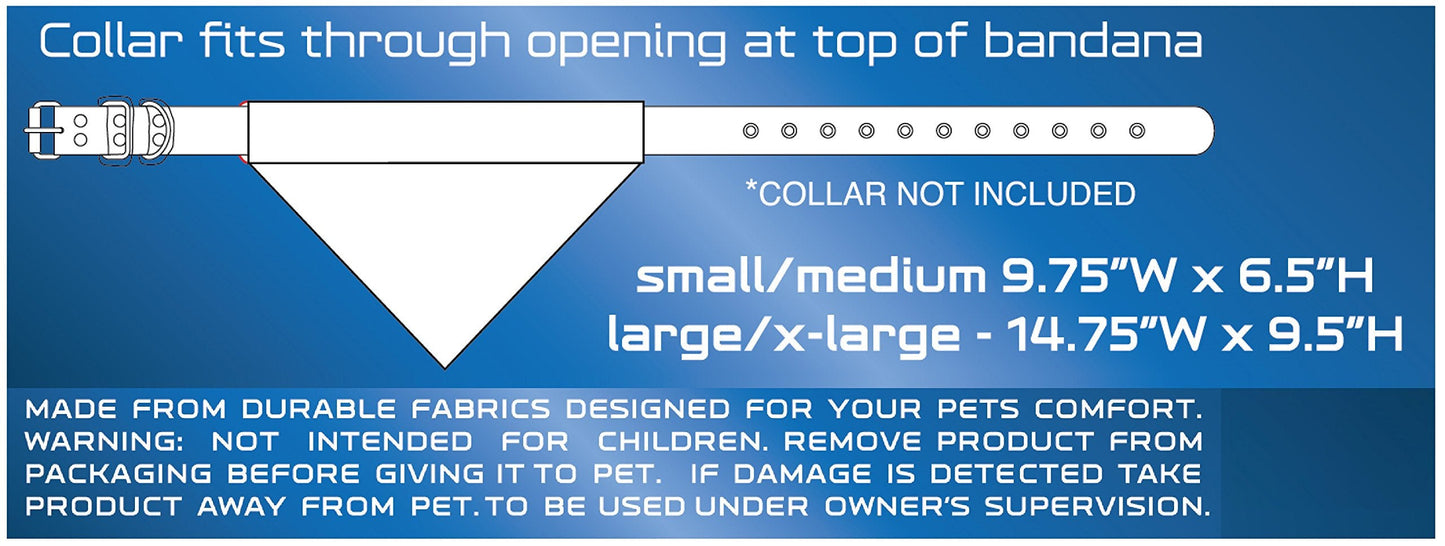 NHL Dallas Stars Bandana for Dogs & Cats, Large/X-Large. - Cute & Stylish Bandana! The Perfect Hockey Fan Scarf Bandana, Great for Birthdays Or Any Party!