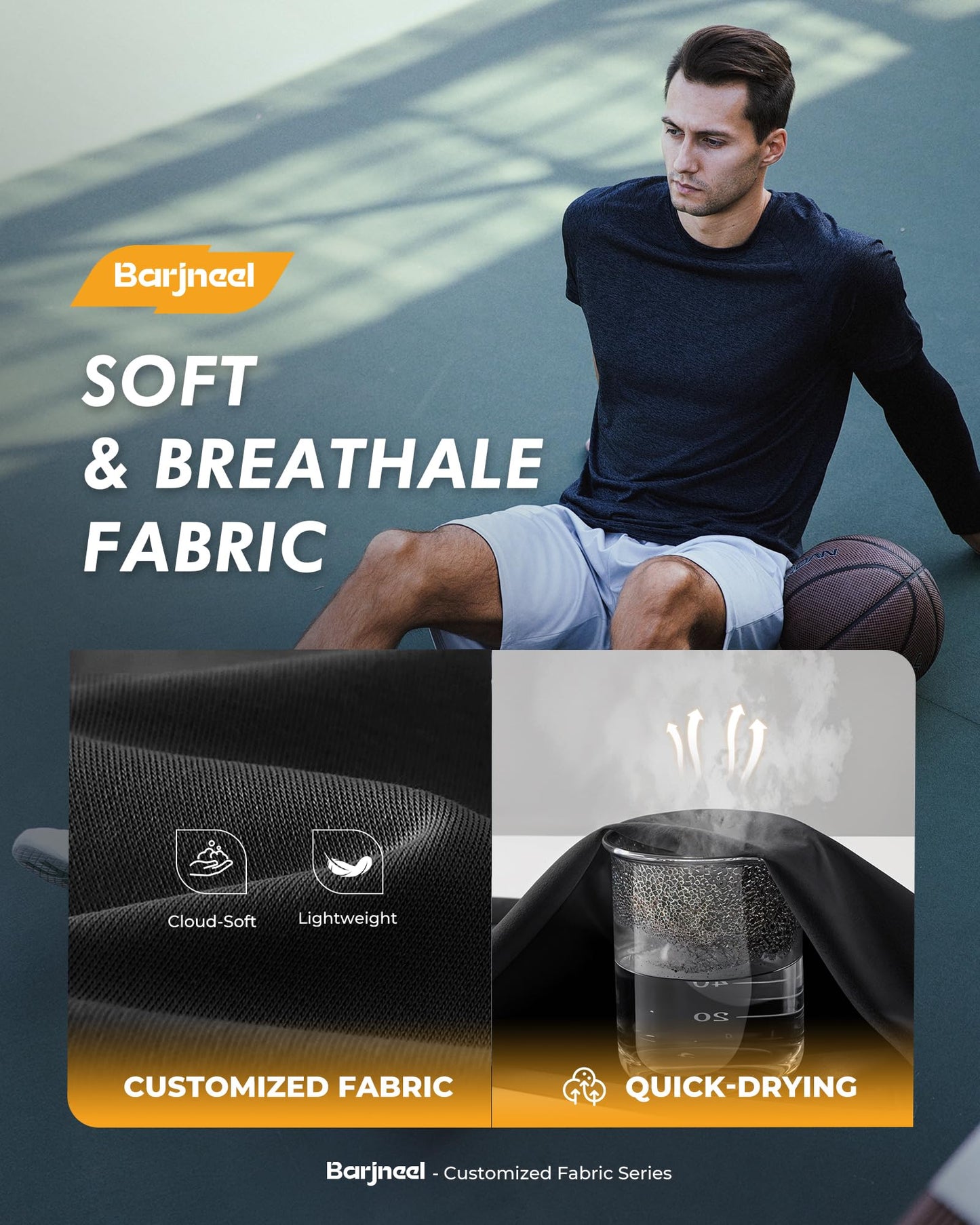 2 Pack Mens Gym Basketball Shorts - Athletic Black Workout Quick Dry Shorts with Pockets for Casual Running