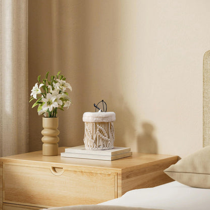 HOSROOME Glasses Holder for Nightstand Boho Decor Eyeglass Holder Stand for Office Desk Organizer