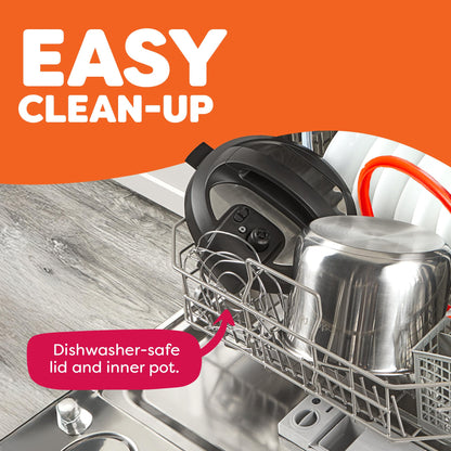 Instant Pot Duo Plus 9-in-1 Multicooker, Pressure Cooker, Slow Cook, Rice Maker, Steamer, Sauté, Yogurt, Warmer & Sterilizer, Includes App With Over 800 Recipes, Stainless Steel, 6 Quarts