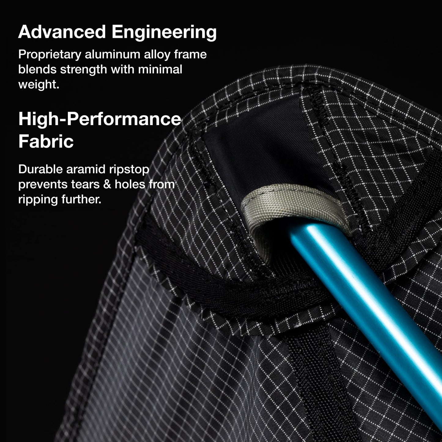 Helinox Chair Zero Ultralight Compact Camping Chair Black, 1.1lbs Outdoor Chairs, Folding Chairs for Outside, Hiking, Backpacking, Camping, Adventures