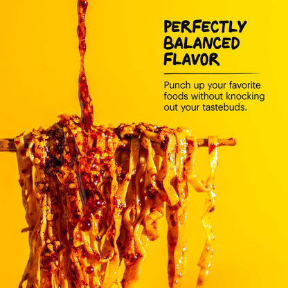 Momofuku Black Truffle Chili Crunch by David Chang, (5.5 Ounces), Chili Oil with Crunchy Garlic and Shallots, Spicy Chili Crisp with Real Truffle for Cooking as Sauce or Topping (Packaging May Vary)