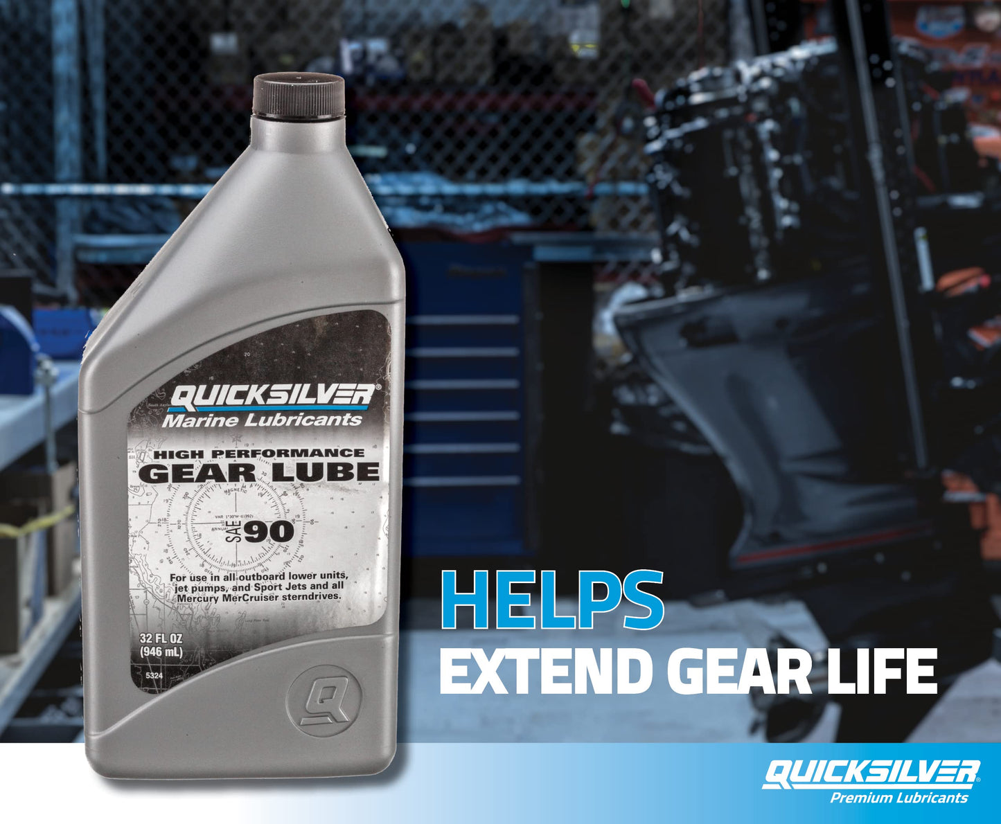 Mercury Marine Quicksilver High Performance Gear Lube