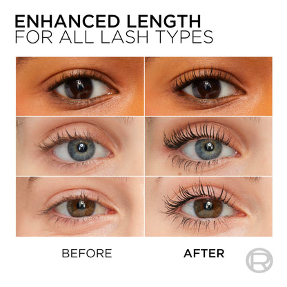 L'Oreal Paris Makeup Telescopic Original Lengthening Mascara, Black, 0.27 Fl Oz (1 Count)