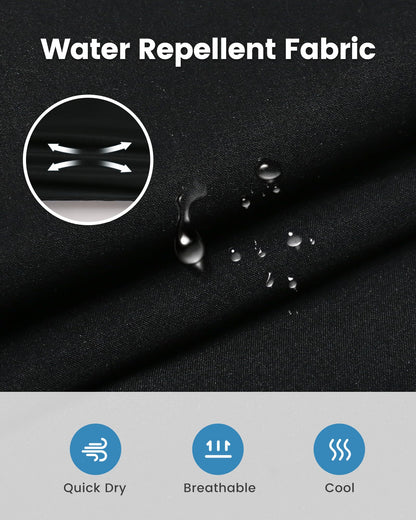 maamgic Swim Shorts Women 3.5" Quick Dry Board Short Stretch Swimming Vintage Bathing Suit with Pockets Black XX-Large