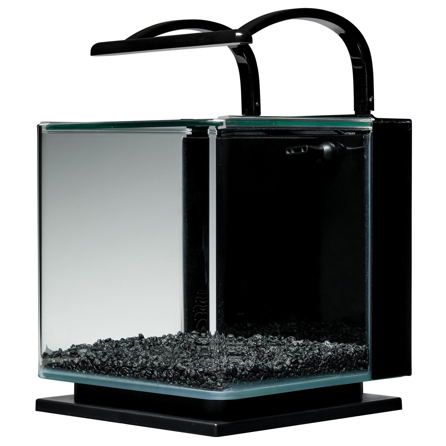 Marineland Contour 3 Aquarium Kit 3 Gallons, Rounded Glass Corners, Includes LED Lighting