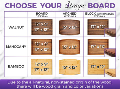 Personalized Cutting Board - Custom Engraved Wood Charcuterie Board - Best Wedding Gift Idea for Couples (Bride & Groom), Newlyweds - Handcrafted in USA from Premium Hardwood 002