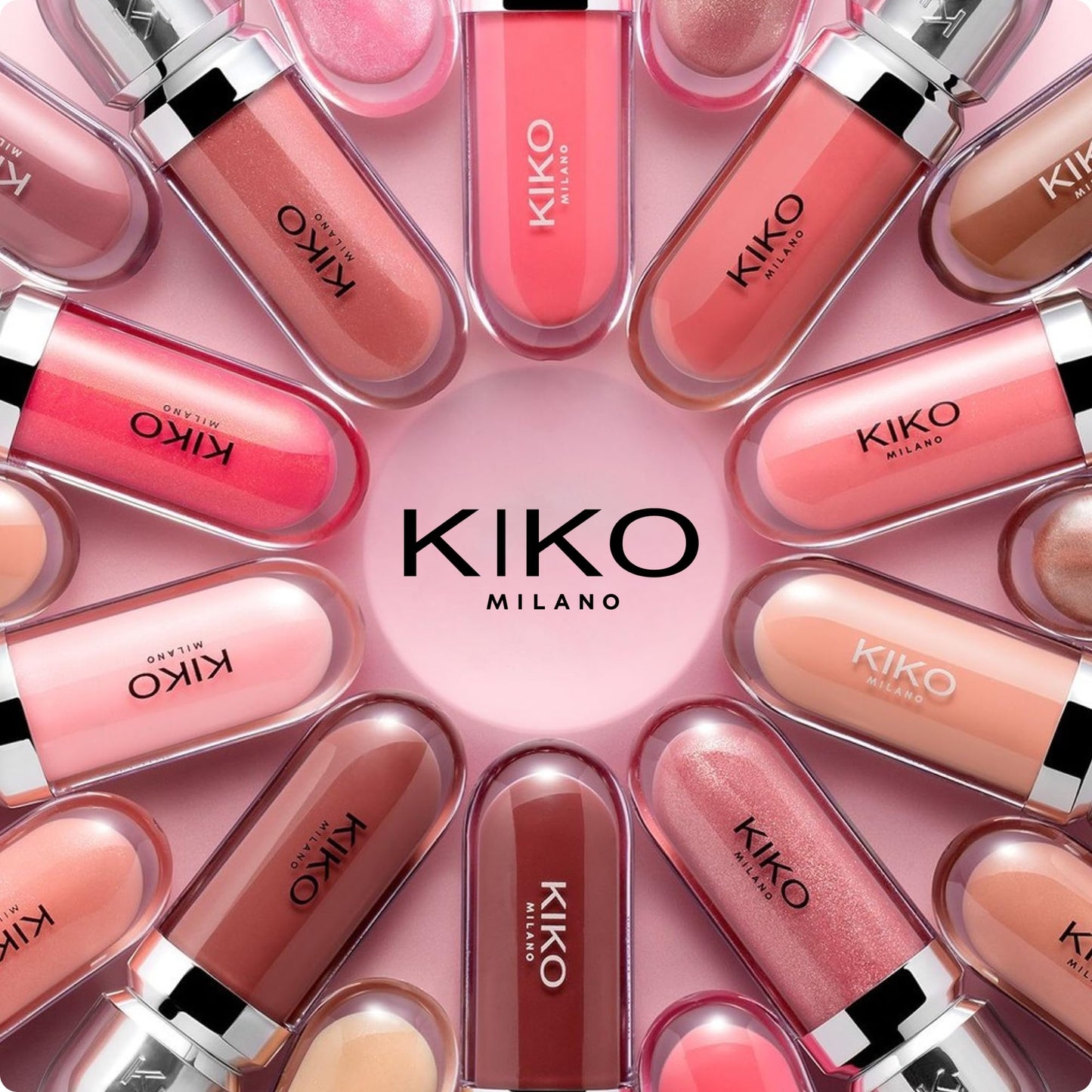 KIKO Milano 3D Hydra Lip Gloss – High Shine, Hydrating, Plumping, Non-Sticky, Moisturizing Lip Makeup – 21 Brun Rose – 6.5ml
