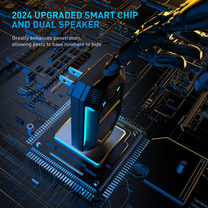 2025 Upgraded Version Ultrasonic Pest & Insect Repeller, Ultrasonic Repellent for Roach, Rodent, Mouse, Bugs, Mosquito, Mice, Spider, Ant,Electronic Plug in Pest Control,2 Mode Switching,6 Packs