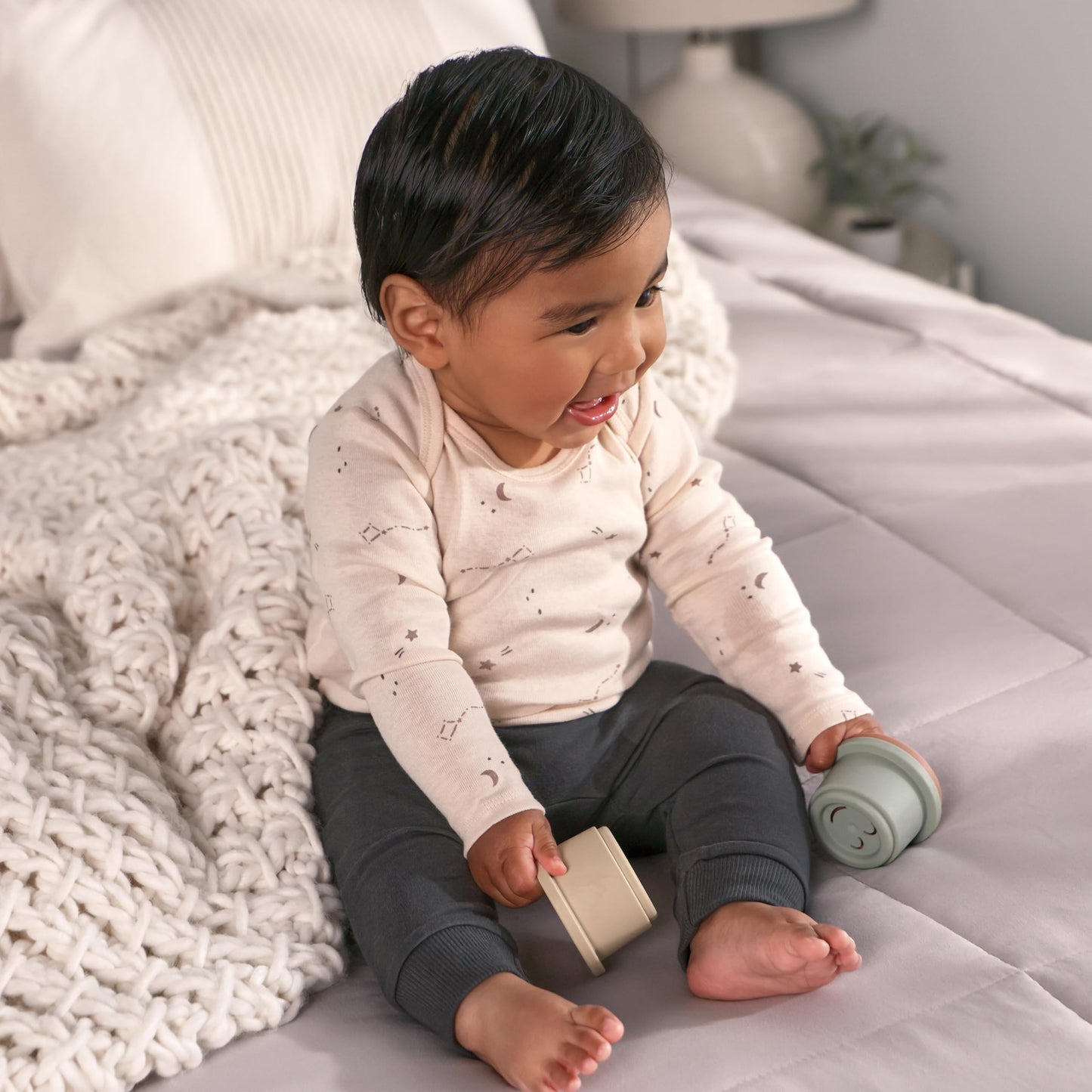 Gerber Baby Boy's Infant Toddler Jogger Pants, Cozy Adventure