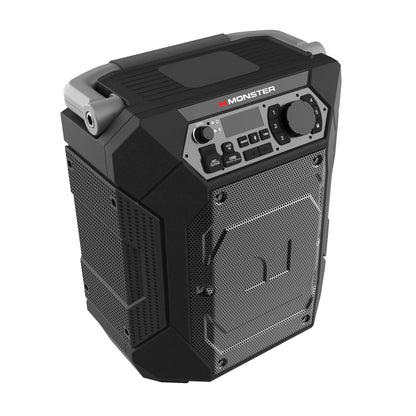 Monster Rocker 270 Sport | Portable Indoor/Outdoor Wireless Speaker, 60 Watts, Up to 24 Hours Playtime, IPX4 Water Resistant, Connect to Another TWS Speaker