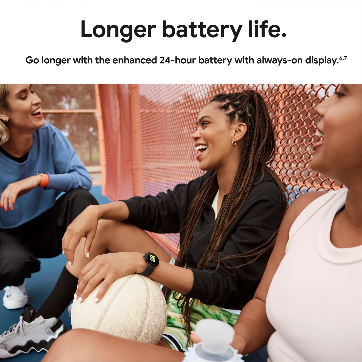 Google Pixel Watch 2 (Previous Model) with the Best of Fitbit - Heart Rate Tracking, Stress Management, Safety Features - Android Smartwatch - Matte Black Aluminum Case - Obsidian Active Band - WI-FI