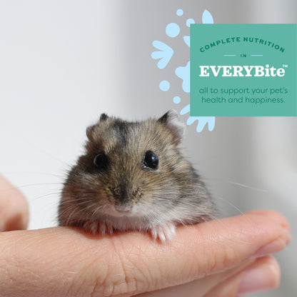 Oxbow Essentials Hamster Food and Gerbil Food, Vitamin & Mineral Rich Daily Diet for Hamsters & Gerbils, Veterinarian Formulated, Small Animal Pet Products, Made in USA, 15 lb Bulk Bag