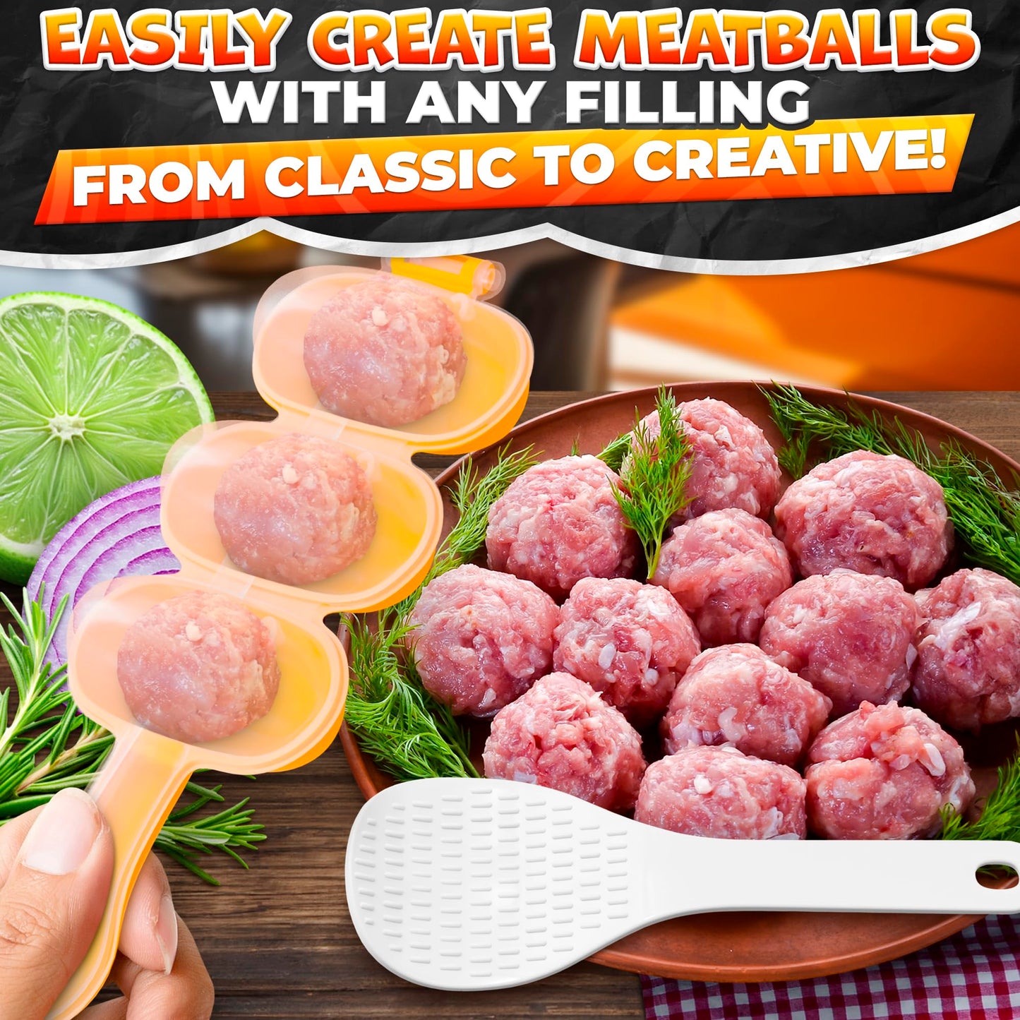 Rice Ball Mold Set (2 Pack) – Easy Rice Ball Maker, Sushi & Onigiri Maker with Paddle Spoon for Temari Sushi, Yaki-Onigiri, Omusubi – Fun Smiley Shape for Bento & Creative Meal Presentation