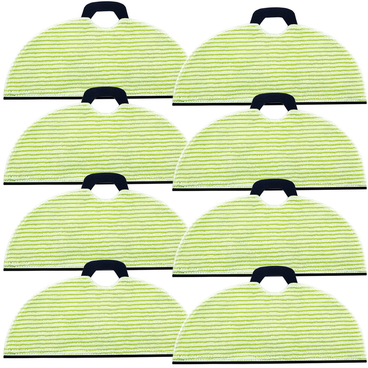 8 Pack RV2610WA Vacuum Mop Replacement Pads for Shark RV2610WA AV2610WA RV2620WD AV2620WD RV2610WD RV2610WD RV2610WFUS RV2410WD AI Ultra 2- in-1 Robot Vacuum Cleaner