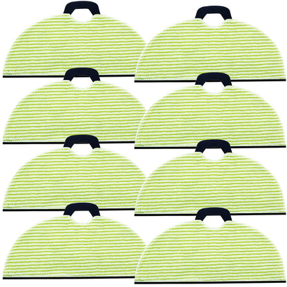 8 Pack RV2610WA Vacuum Mop Replacement Pads for Shark RV2610WA AV2610WA RV2620WD AV2620WD RV2610WD RV2610WD RV2610WFUS RV2410WD AI Ultra 2- in-1 Robot Vacuum Cleaner