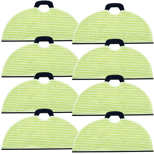 8 Pack RV2610WA Vacuum Mop Replacement Pads for Shark RV2610WA AV2610WA RV2620WD AV2620WD RV2610WD RV2610WD RV2610WFUS RV2410WD AI Ultra 2- in-1 Robot Vacuum Cleaner