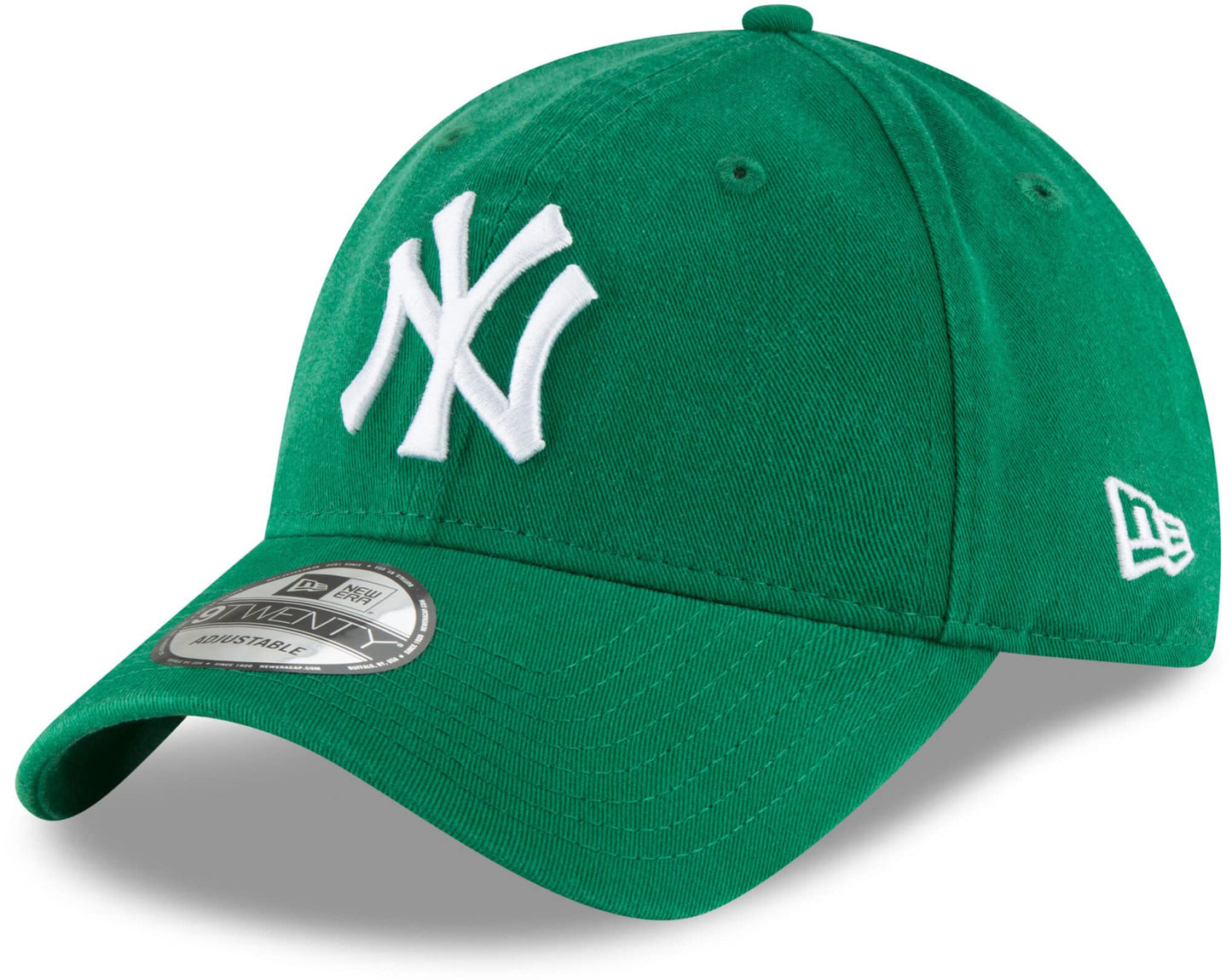 New Era MLB Core Classic 9TWENTY Adjustable Hat Cap One Size Fits All (New York Yankees Green)