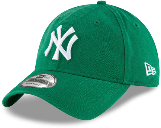 New Era MLB Core Classic 9TWENTY Adjustable Hat Cap One Size Fits All (New York Yankees Green)