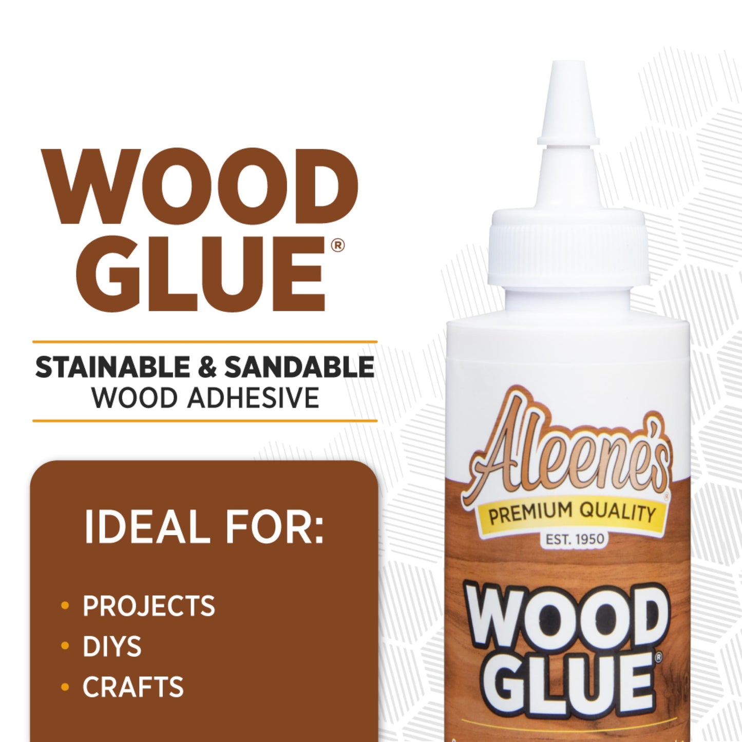 Aleene's 40645 Glue Wood Adhesive, 4 fl oz - 3 Pack, Multi