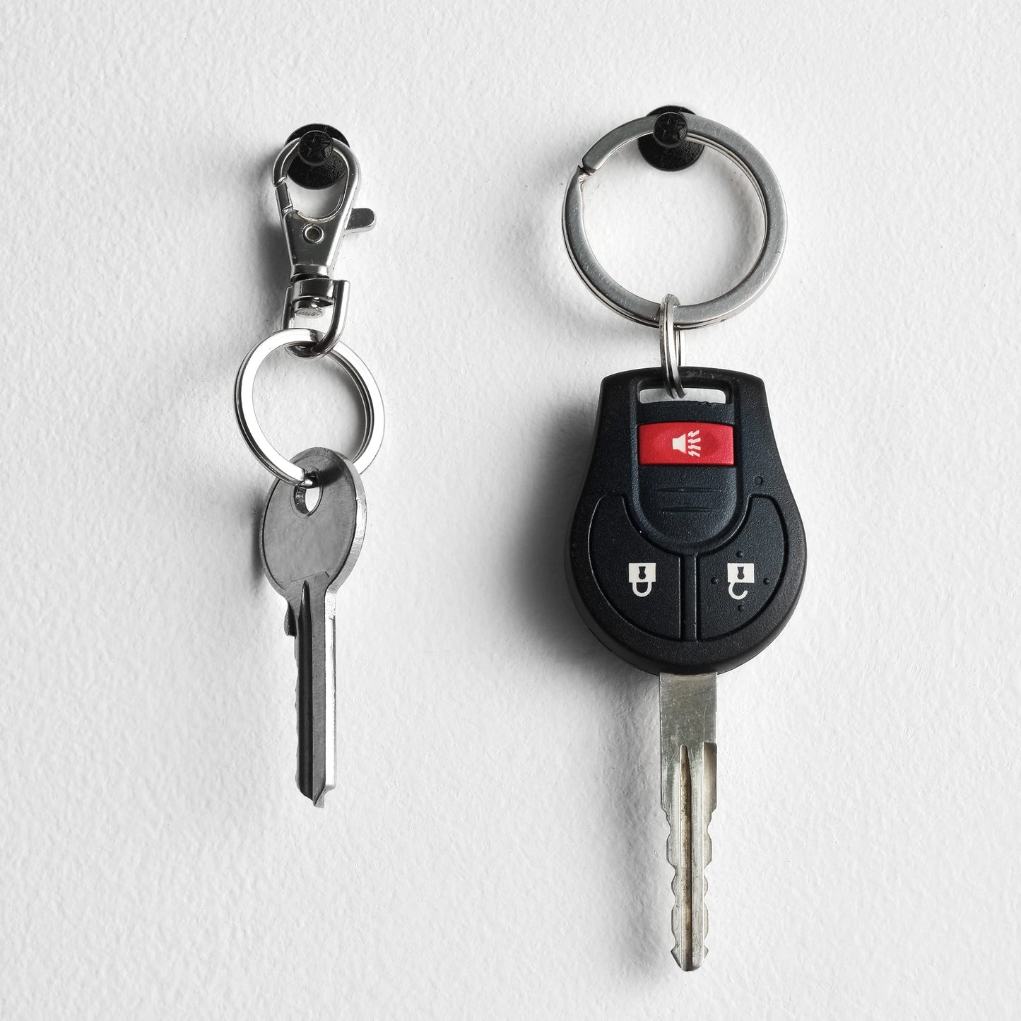 Mr. Pen- Double Headed Picture Hanging Nails, 50 Pack, Black, Push Pins for Wall