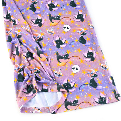 Perfashion Girls Halloween Nightgown Soft Sleep Shirt Bats Pajama Gowns for Kid 12 13 Years Tie-dye Sleep Shirts