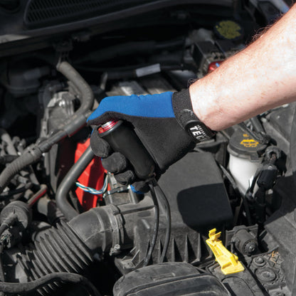 Performance Tool W80586 Heavy Duty Remote Starter for Car and Truck Engines with Push-Button Switch and 5-ft Wire Leads , Black