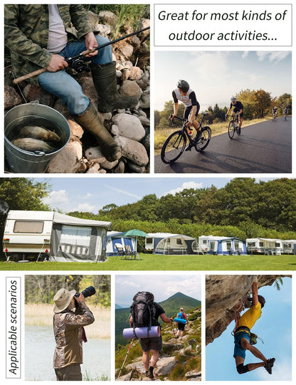 Gihuo Men's Fishing Vest Casual Utility Travel Safari Cargo Outdoor Work Photo Fly Vest Jacket with Multi Pockets (X-L, Grey)