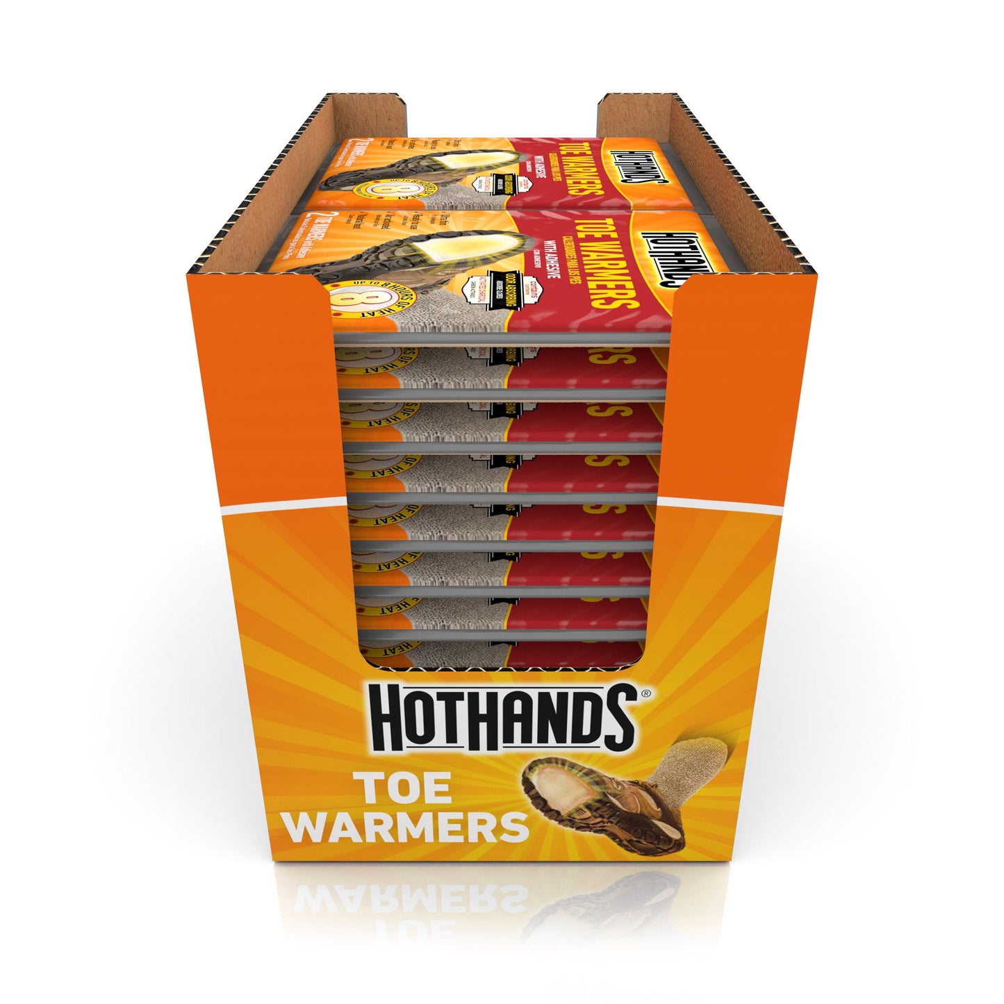 HotHands Toe Warmers - Long Lasting, Odorless, Air Activated - Up to 8 Hours of Heat - 40 Pair