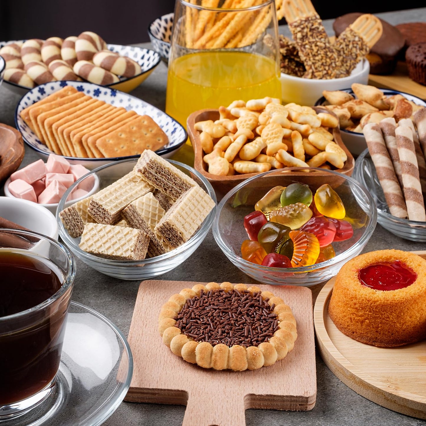 International Exotic Snack Box Variety Pack, 22 Count Premium Foreign Rare Snack Food Gifts with Suprise Item for Fun, Mystery Box of Snacks, European Snacks for Adults and Kids for Christmas Thanksgiving and More