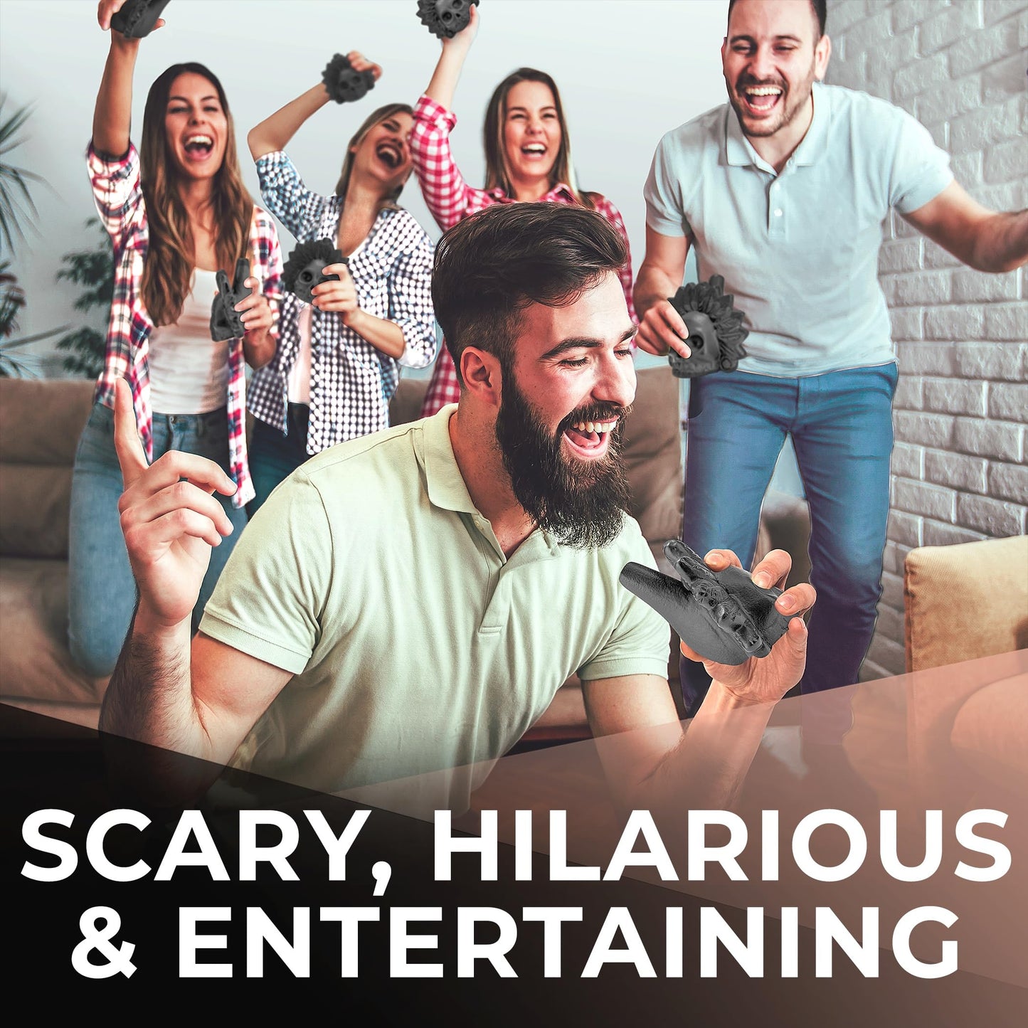 Original Aztec Death Whistle: Loudest Scream Whistle At 125+ Decibels - Authentic Human Sounding Screams - Easy to Blow & Scare - ARKAEOLOGY