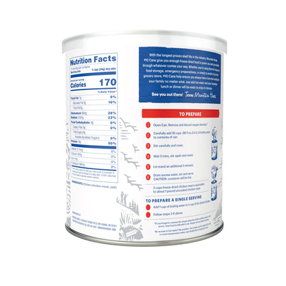 Mountain House Diced Chicken #10 Can Freeze Dried Survival & Emergency Food Gluten-Free 14 Servings