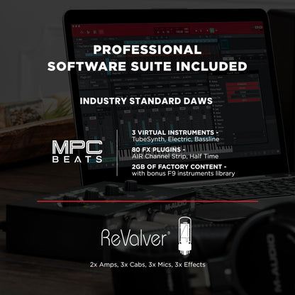 M-Audio M-Track Duo – USB Audio Interface for Recording, Streaming and Podcasting with Dual XLR, Line & DI Inputs, plus a Software Suite Included