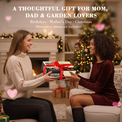 Garden Tool Set, Gardening Gifts for Women, Men, Mom, Dad, 11-Piece Heavy-Duty Aluminum Hand Tools Set with Tote Bag, Ergonomic Handles, Rust-Proof Starter Garden Kits, Gardening Essentials & Supplies