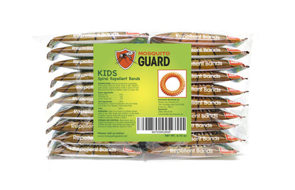 Mosquito Guard 20 Deet Free Mosquito Repellent Bracelets for Kids - Camping Essentials Bug Repellent Bracelets - Mosquito Repellent Outdoor Patio Bands - Summer Essential Bug Bracelets Repellent Kids