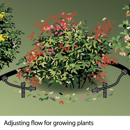 Rain Bird DRIPPAILQ Drip Irrigation Repair and Expansion Kit,Green