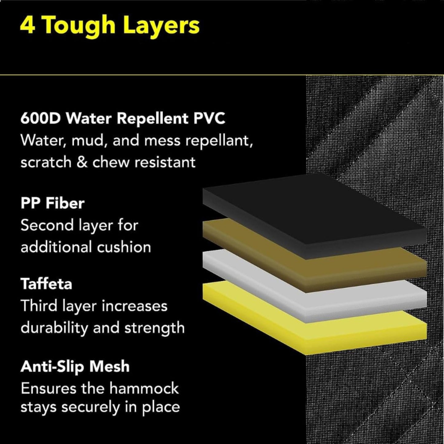 Meadowlark XL Dog Seat Covers Unique Design & Full Car Protection-Doors,Headrests & Backseat. Extra Durable Zippered Side Flap, Waterproof Hammock Pet Seat Cover + Seat Belt & 2 Headrest Protectors