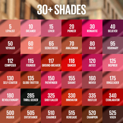 Maybelline Super Stay Matte Ink Liquid Lipstick Makeup, Long Lasting High Impact Color, Up to 16H Wear, Mover, Brown, 1 Count, Packaging May Vary