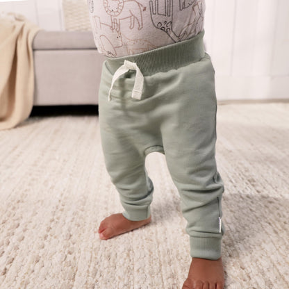 Gerber Baby Boy's Infant Toddler Jogger Pants, Cozy Adventure